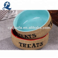Personalisierte umweltfreundliche benutzerdefinierte Katzenhundefutter Keramik Pet Bowl